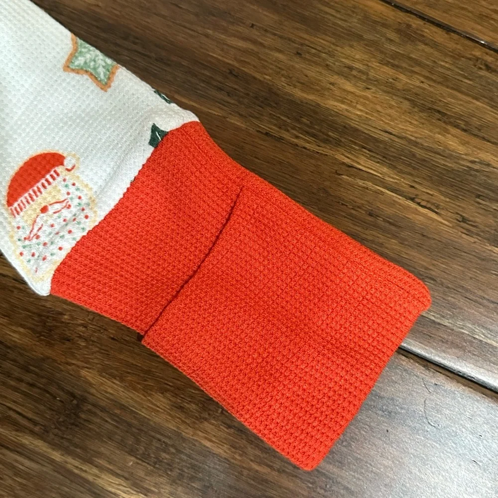 Angel Dear Organic Christmas Footless Zipper Pajamas 18-24M NWT - Picture 5 of 5